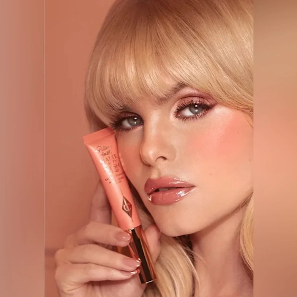 Charlotte Tilbury Matte Beauty Blush Wand - Pillow Top Peach Pop New!